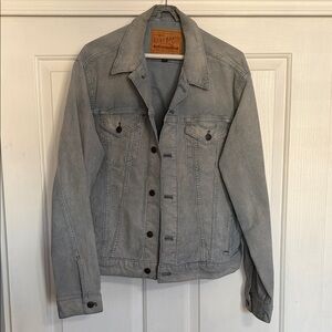 Lucky Brand Men's Gray Denim Jacket